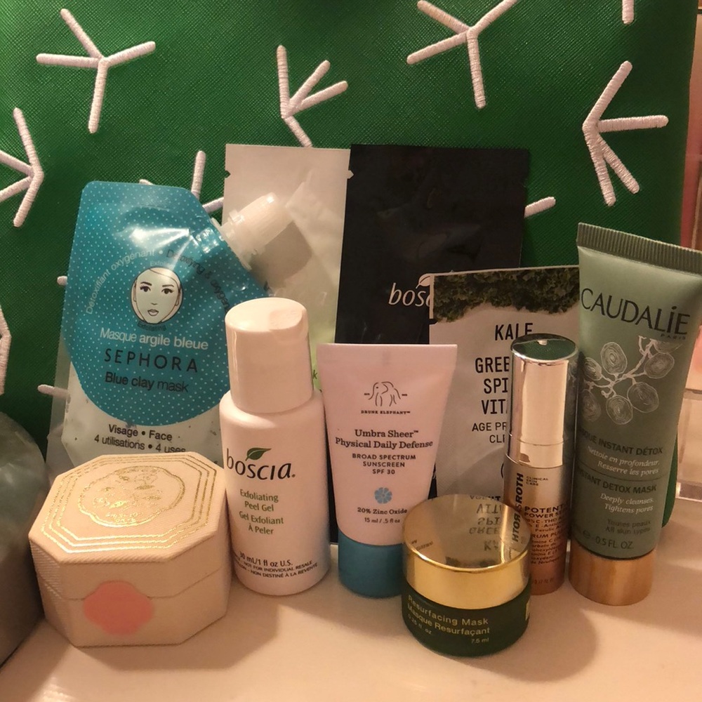 “Take care of your skin!” goodie bag